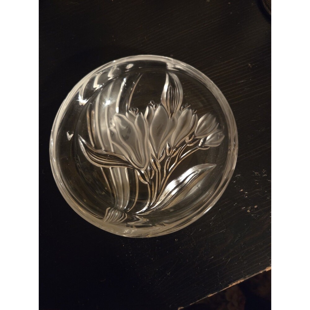 Vintage Mikasa Studio Nova Parisian Iris Candy Trinket Dish